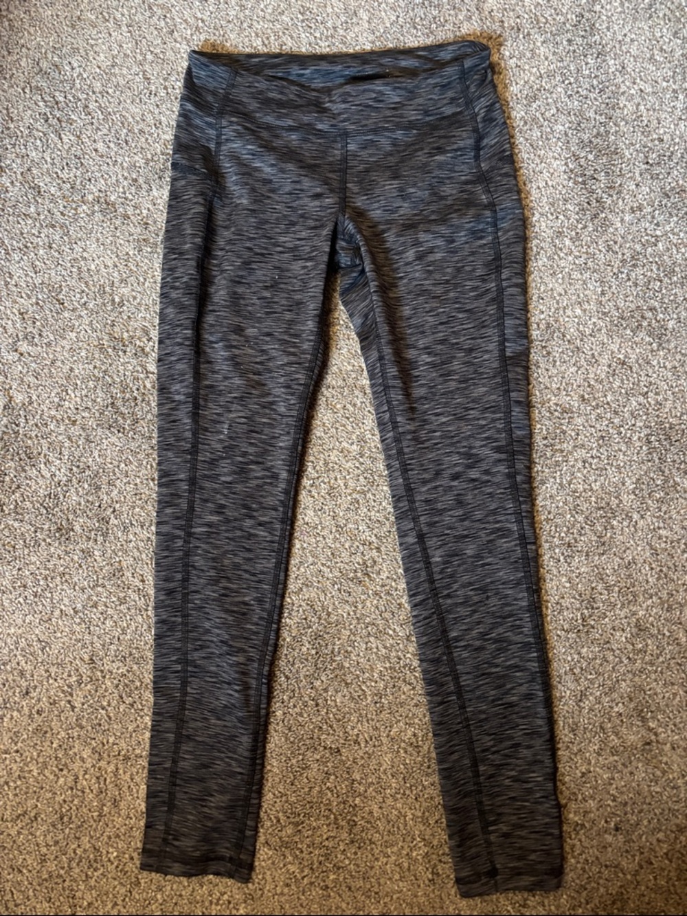 L.L.Bean Heathered Gray Athletic Leggings